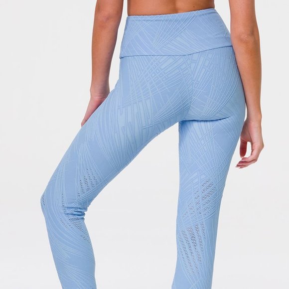 NWT ONZIe Blue  Selenite Midi Legging - Picture 6 of 14